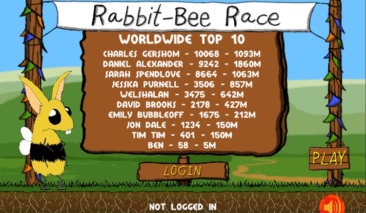 Rabbit-Bee Race *ALPHA*截图2