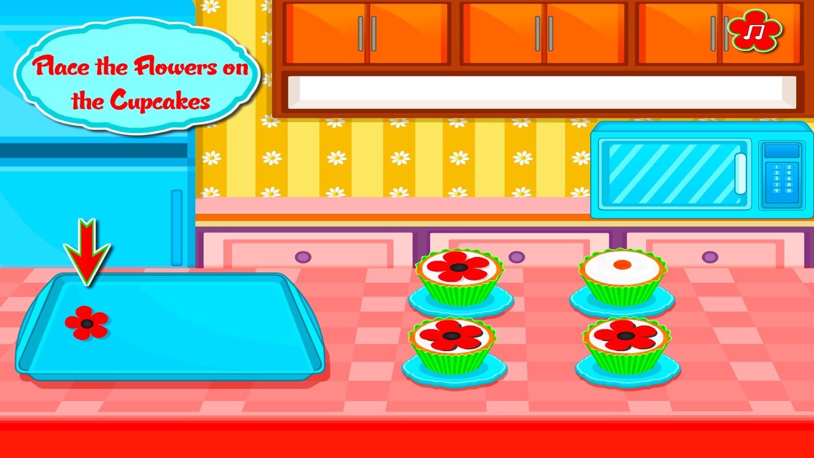 Cooking Sweet Poppy Cupcakes截图5