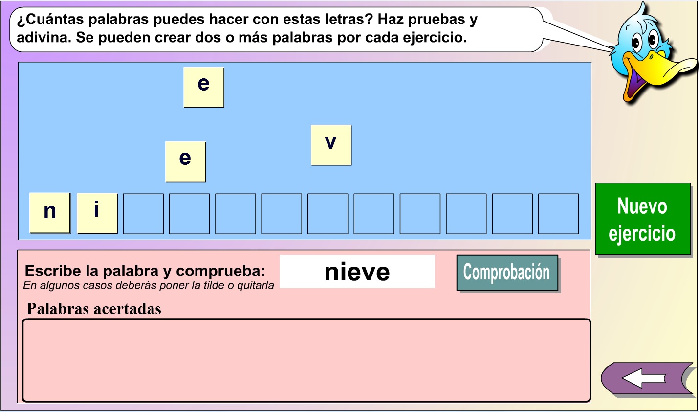 El taller de las palabras 1截图2