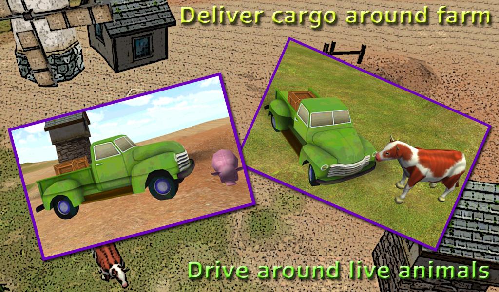 Kansas Cargo Truck 3D截图5