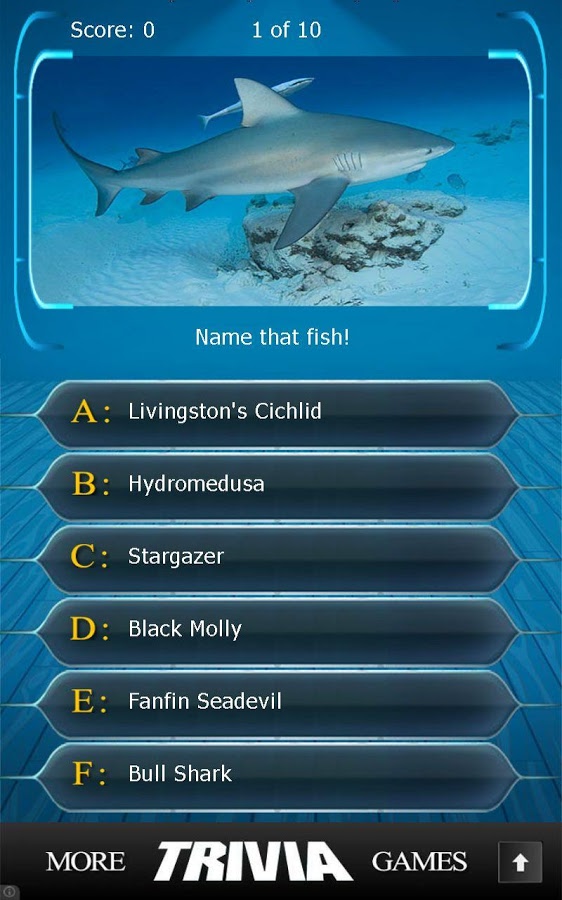 Name that Fish Trivia截图1