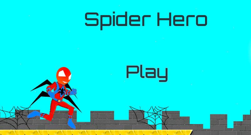 Spider hero jump game截图1