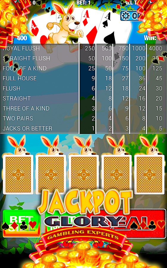 Bunny Racing Poker Free Card截图4