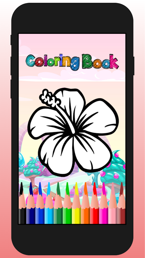 Coloring Book Flowers New 2018截图5