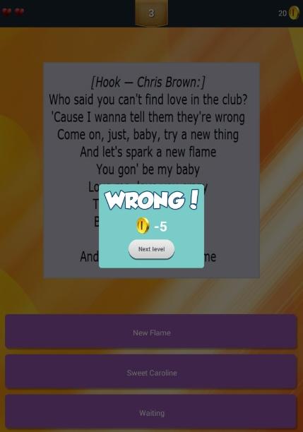 Guess Lyrics: Chris Brown截图4