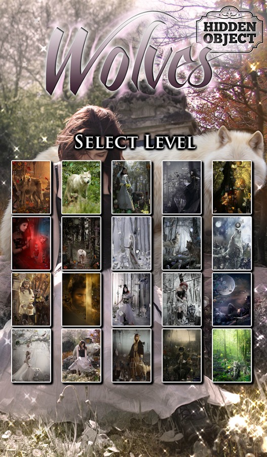 Hidden Object - Wolves Free截图3