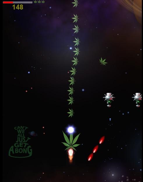 Space Weed Shoot Game截图4