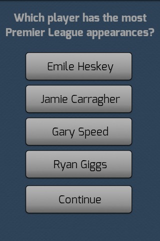 Premier League Trivia Quiz截图3