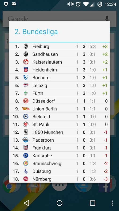 Bundesliga-Widget截图3