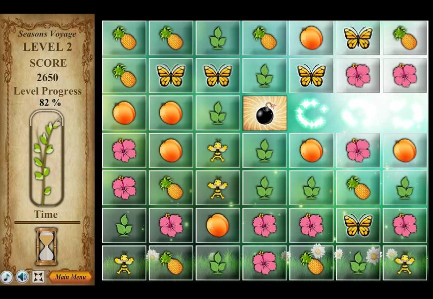 Spring Matching Game截图2