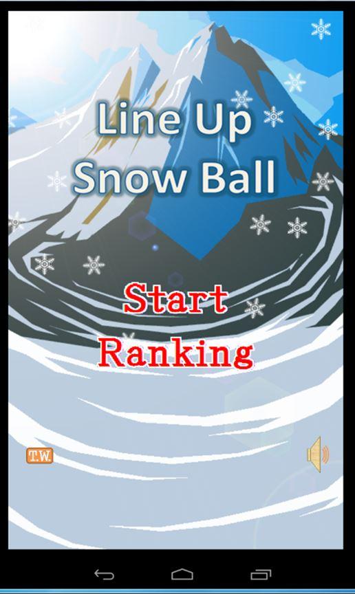 Line Up Snow Ball截图1