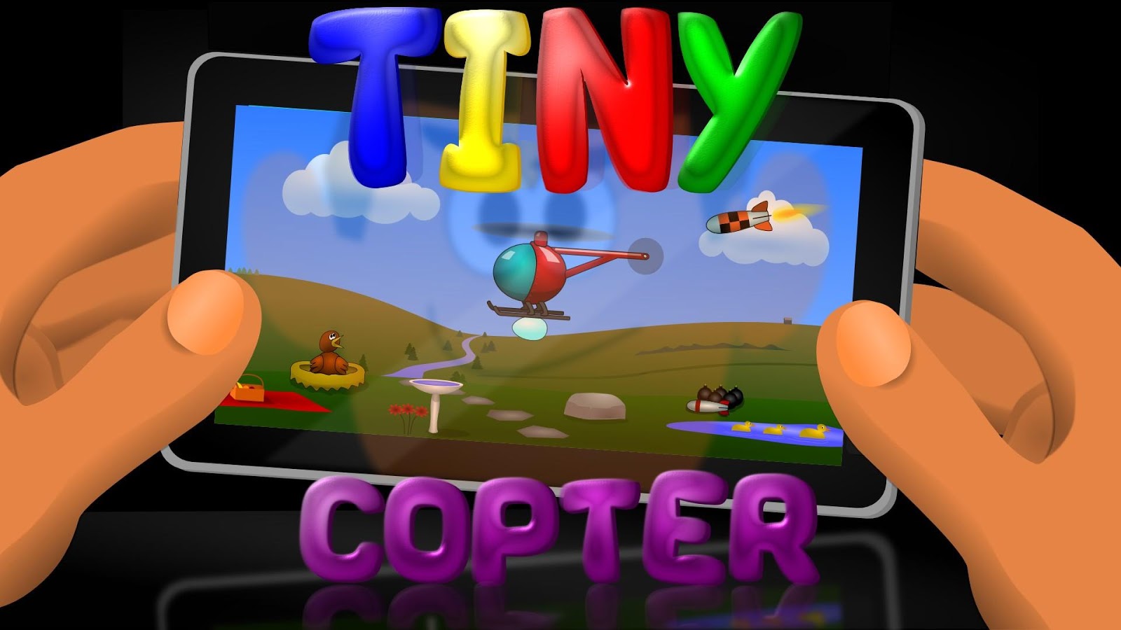 Tiny Copter - Helicopter Game截图1