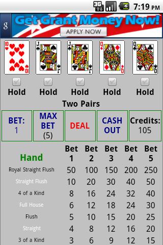 5 Card Draw - Free截图2