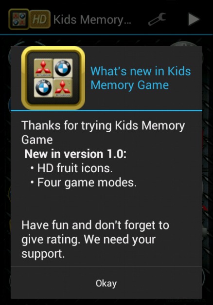 Cars Logo Memory HD截图1