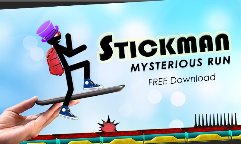 StickMan Mysterious Run截图1