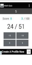 Math Quiz - fun game with Mathematics截图1