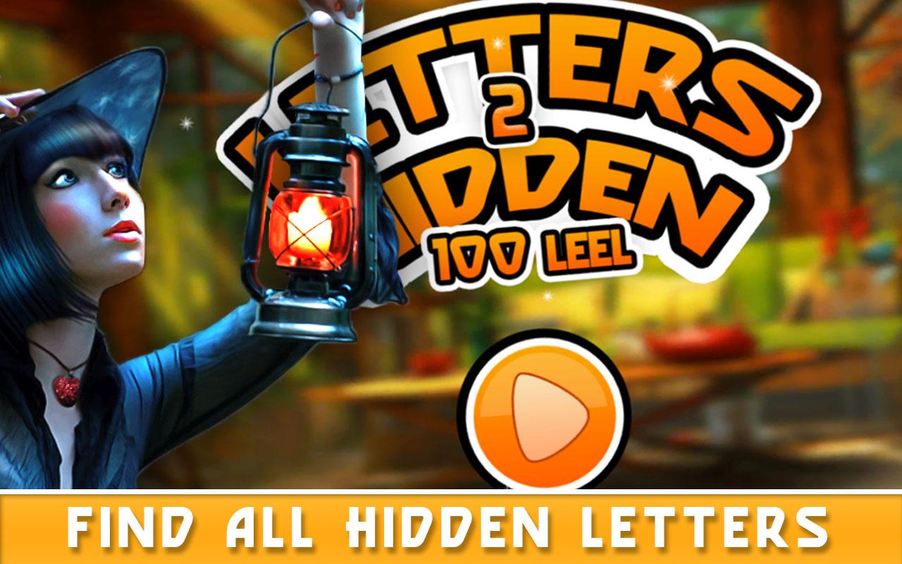 Hidden Letters 100 Levels : Find Alphabet #4截图5