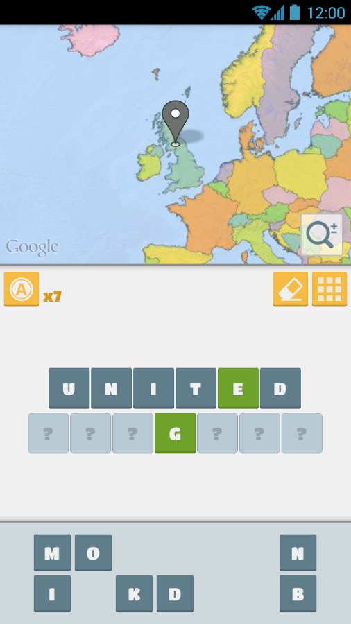 Countries and Capitals Quiz截图1