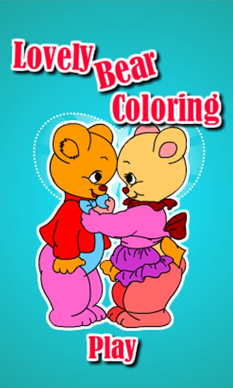 Coloring Lovely Bear截图1