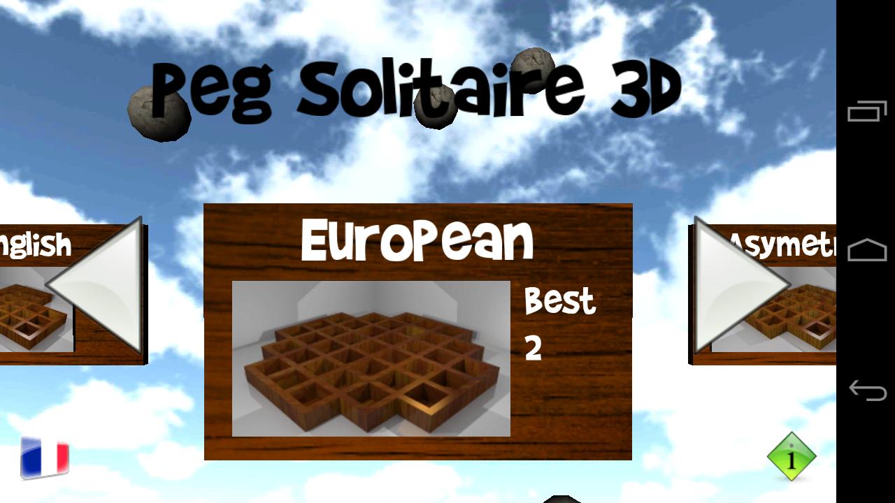 Peg Solitaire 3D截图1