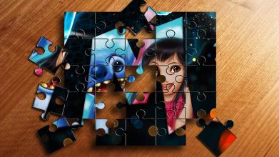 lilo alphabet stitch puzzle截图1