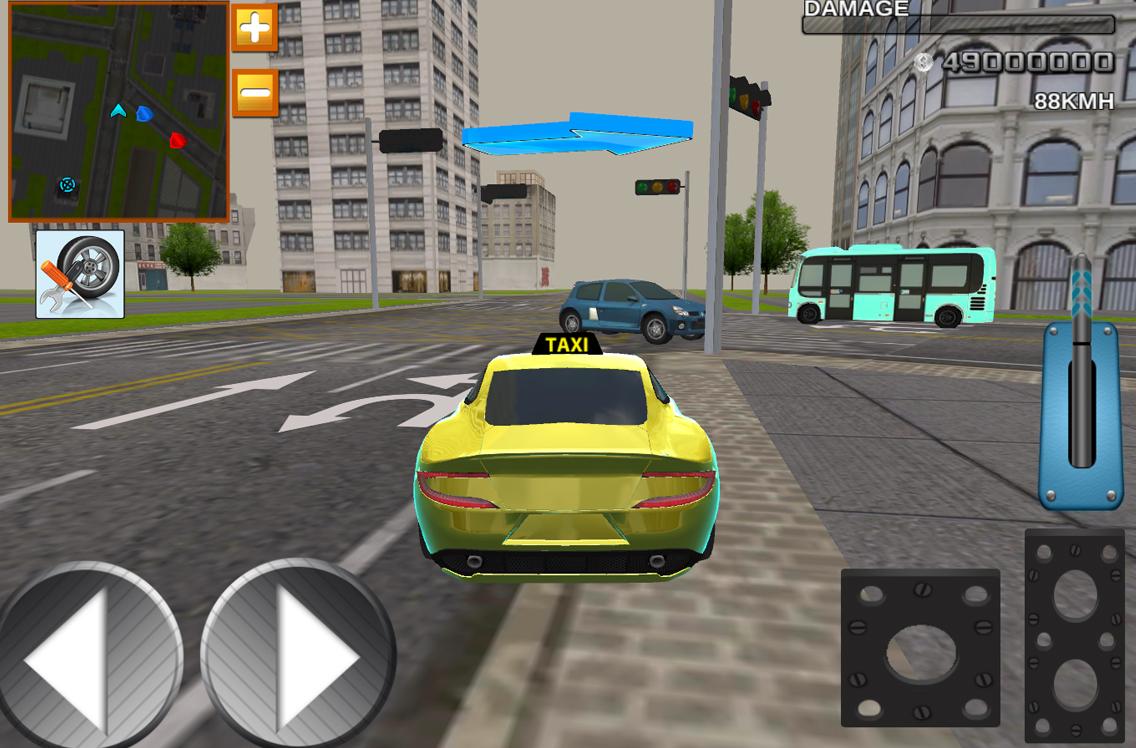 Taxi driver 3D Simulator Game截图1