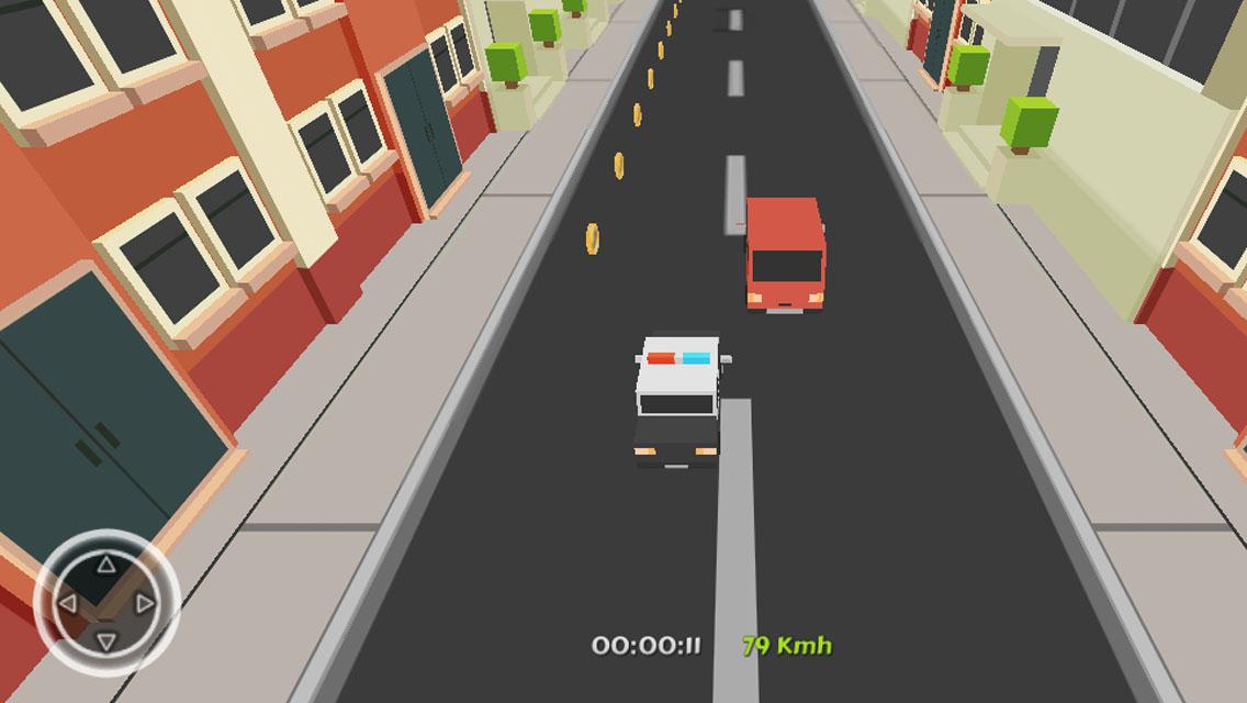 Crazy Cop Traffic Racer 3D截图4