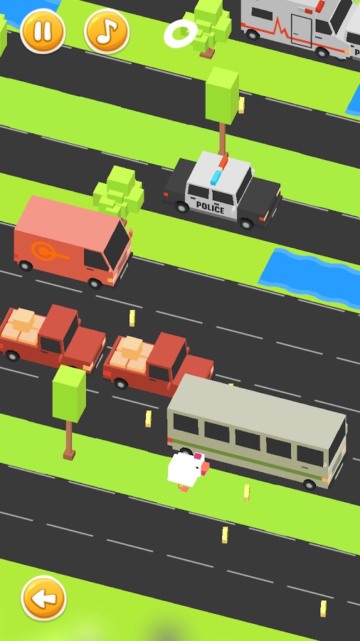 Chicken Crossing Game截图4