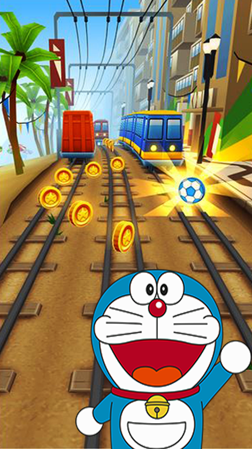 Subway Doraemon Surf Rush Run截图4