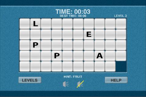 Word Slide Puzzle Free截图2