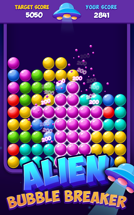 Alien Bubble Breaker截图2