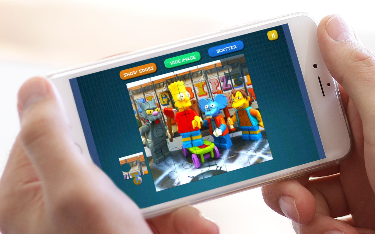 Jigsaw Kids Simpsons Lego截图4