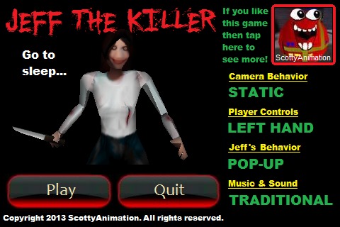 Slender Man: Jeff The Killer截图1