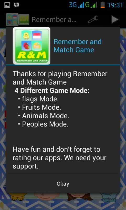 Remember and Match Game截图1