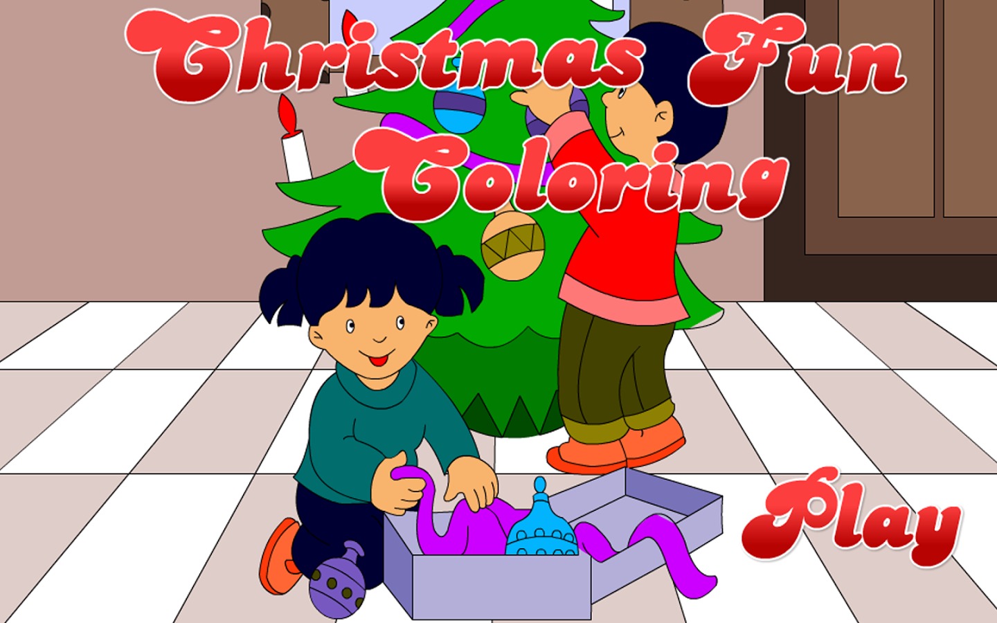 Coloring Christmas Fun截图4