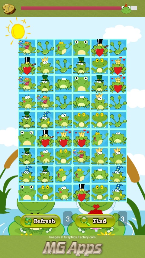 Happy Frogs Match截图2