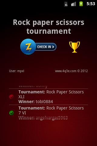 Rock Paper Scissors Tournament截图1