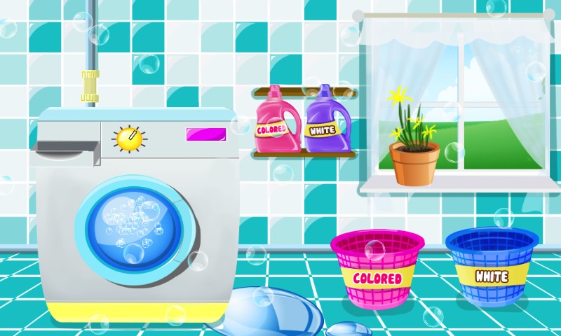 Kids Laundry Wash & Clean Up截图4