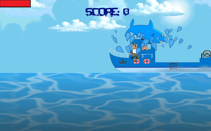 Happy Killer Shark Game截图2