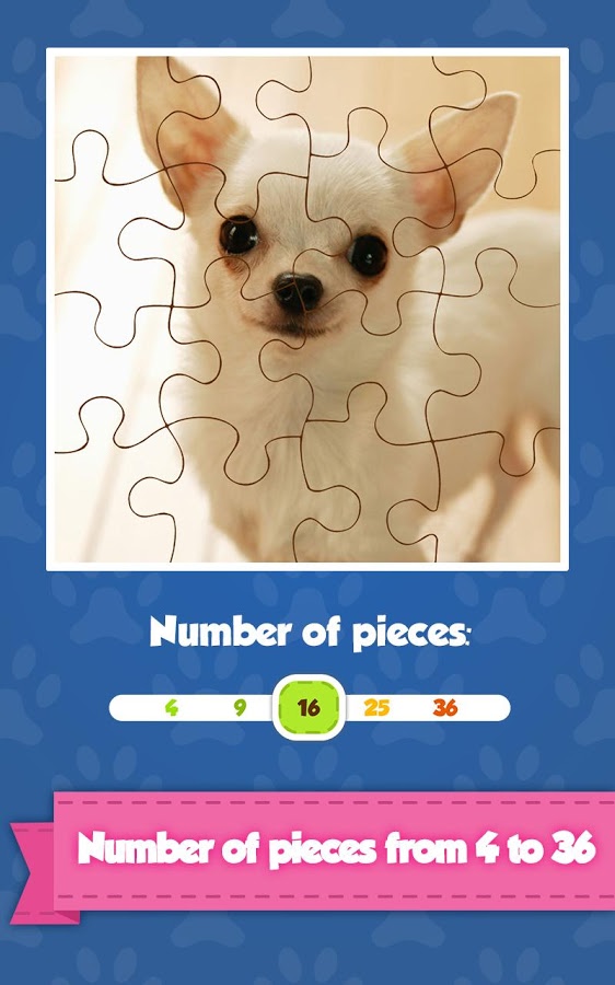 Kids Puzzles: Puppy Jigsaw截图2