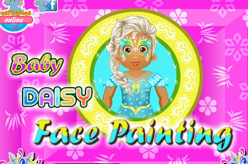 Baby Daisy Face Painting截图1