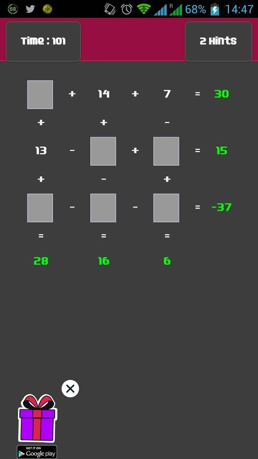 Multi Dimension Math Lite截图3