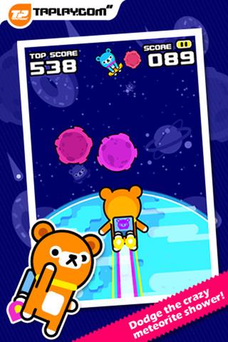 Tappi Bear - Space Rush截图1