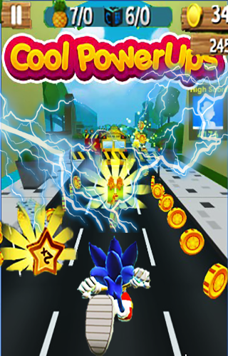 Sonnic Dash : Legends Force 3D截图3