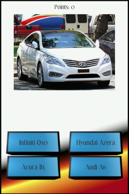 Car Quiz Premium Sedans截图1