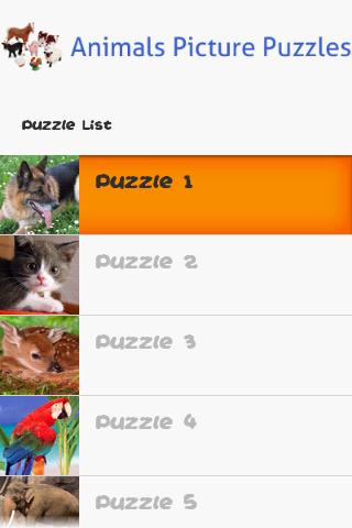 Animals Puzzles截图1