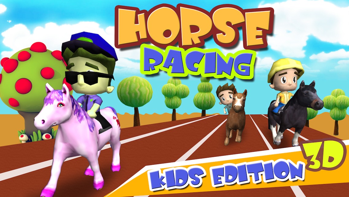 Horse Racing 3D (Kids Edition)截图1