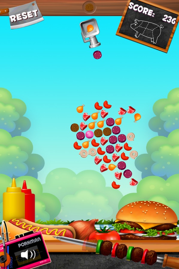 Meat Spin: Meat Shooting Game截图5