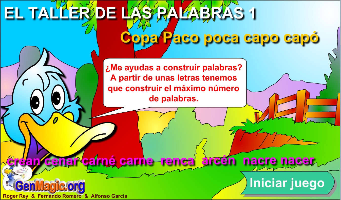 El taller de las palabras 1截图1