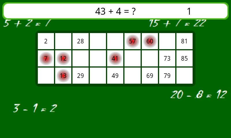 Bingo Math FREE截图1